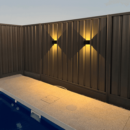 Outdoor Rechargeable Wall Light with Motion Sensor