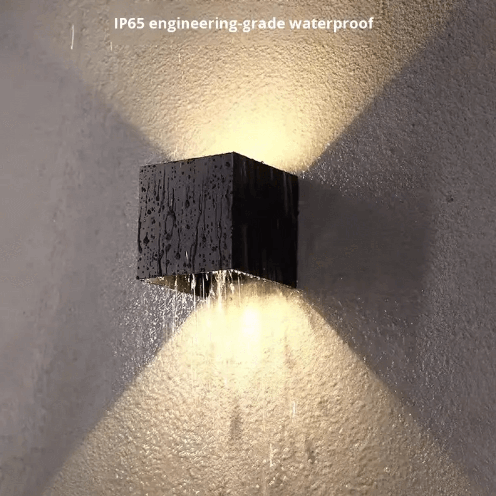 Outdoor Rechargeable Wall Light with Motion Sensor