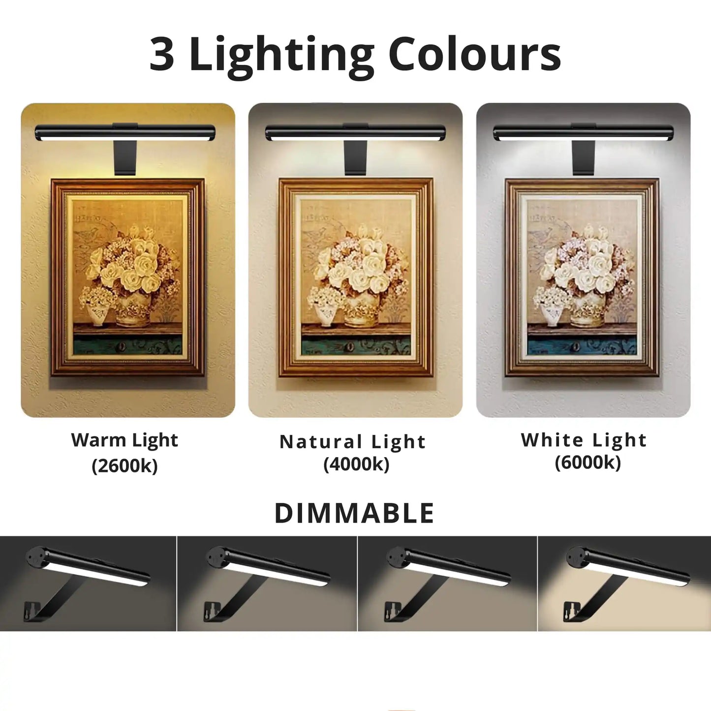 Wireless LED Rechargeable Picture Light  - Nova Lights