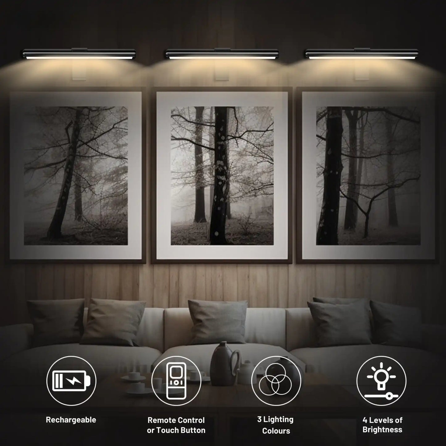 Wireless LED Rechargeable Picture Light  - Nova Lights