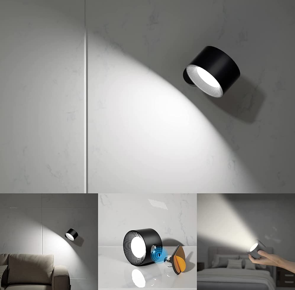 LED Rechargeable Wall Light/Sconce